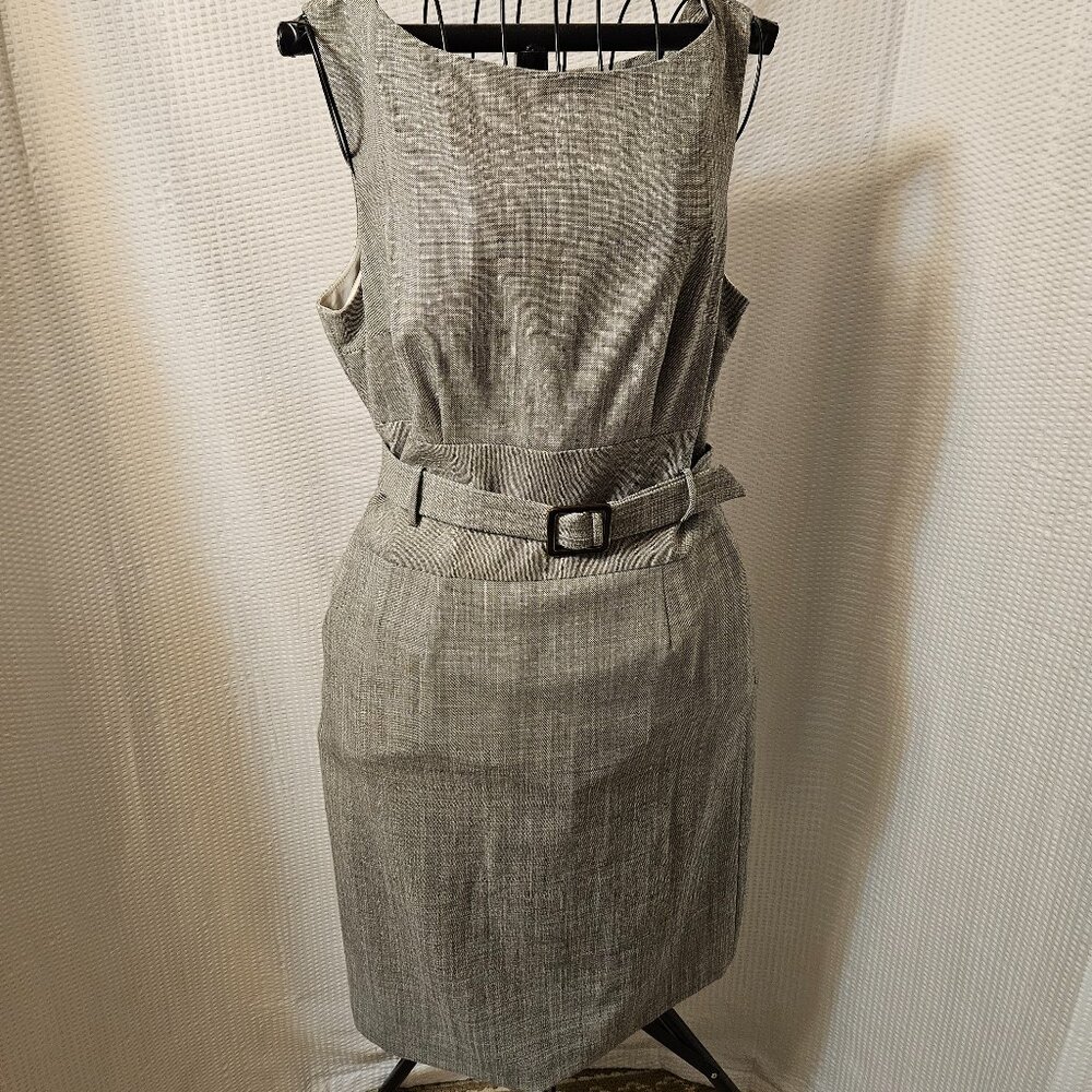 Banana Republic Gray Sleeveless Dress